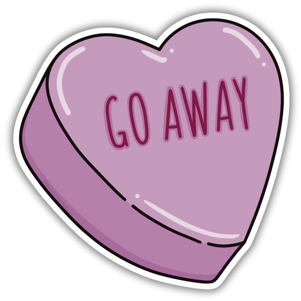 Mean Candy Hearts