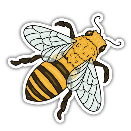 Bee Vinyl Sticker