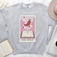 The spice tarot card sweatshirt, romance novel lover sweatshirt, spicy books, smut reader gift, smut sweater, tarot card gift, witchy sweatshirt, fantasy romance lover, booktok